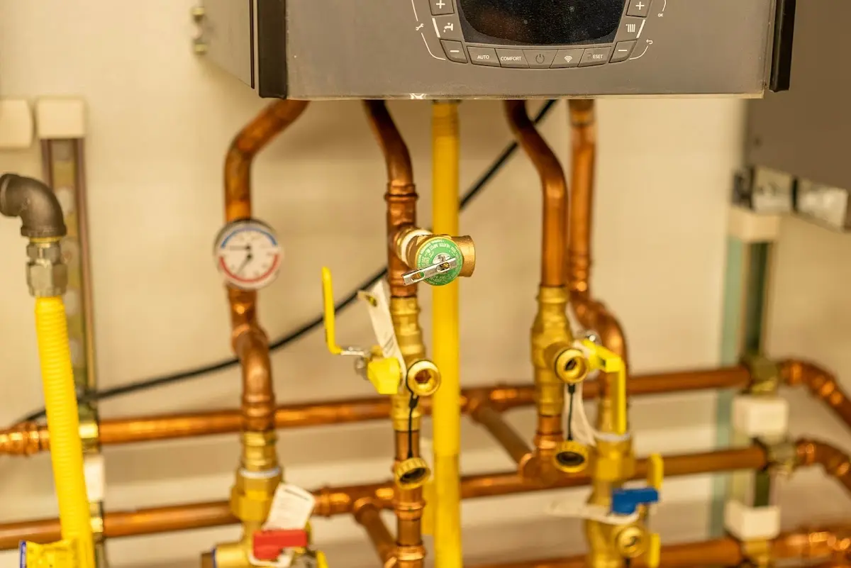 Licensed technician providing Water Heater Installation for a homeowner in Fruitville